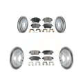 Coated Disc Brake Rotors and Semi-Metallic Pads Kit V85286