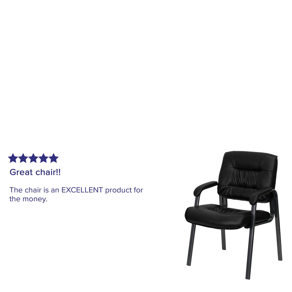 Leather Blend Reception Chair H93554