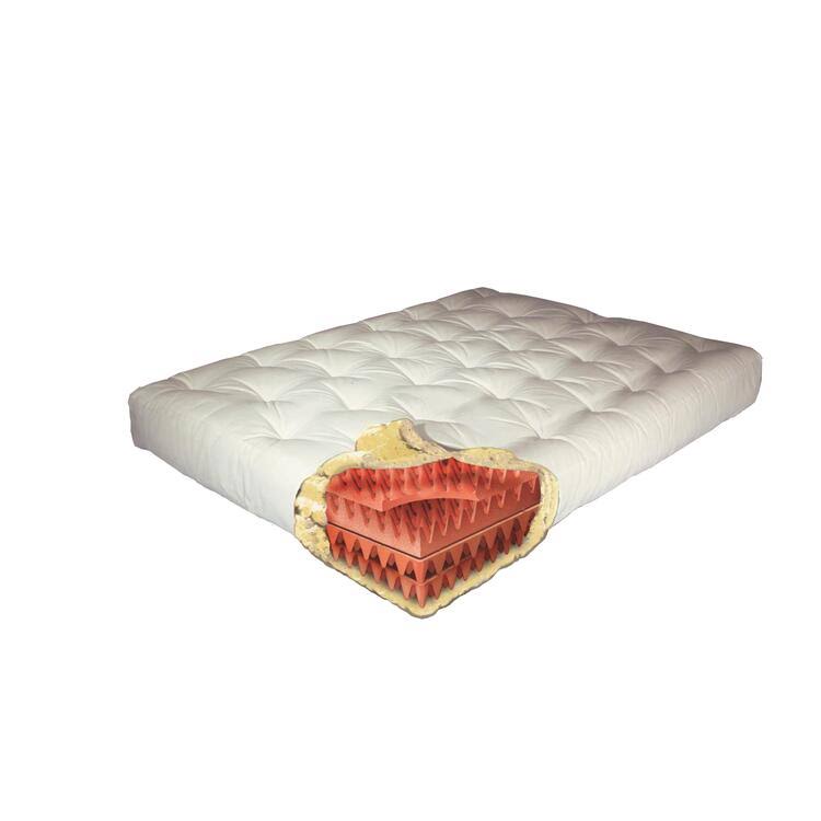 Sage Microfiber Queen Futon Mattress U260