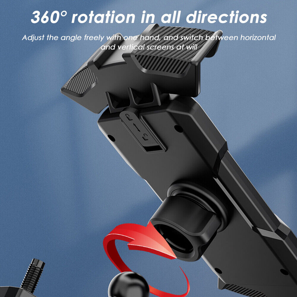 Black Motorcycle Handlebar Mount Holder for Cell Phone GPS P324455