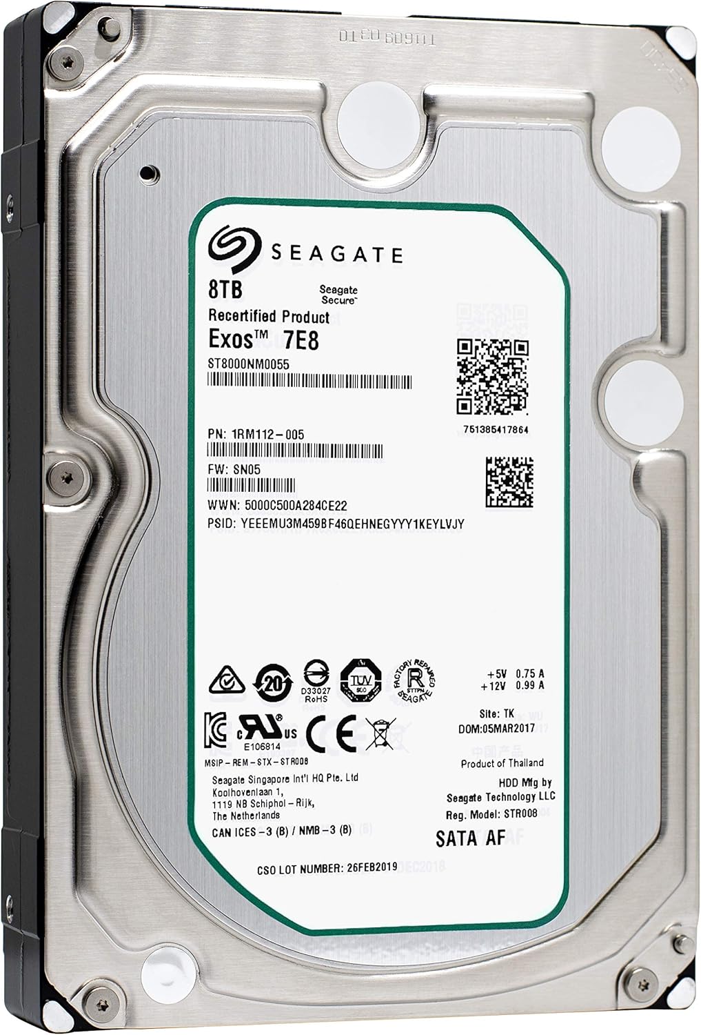 8TB 3.5-Inch Enterprise Hard Drive M33906