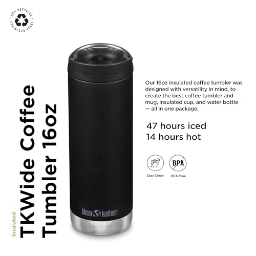 16 Oz Insulated Stainless Steel Coffee Tumbler H17255