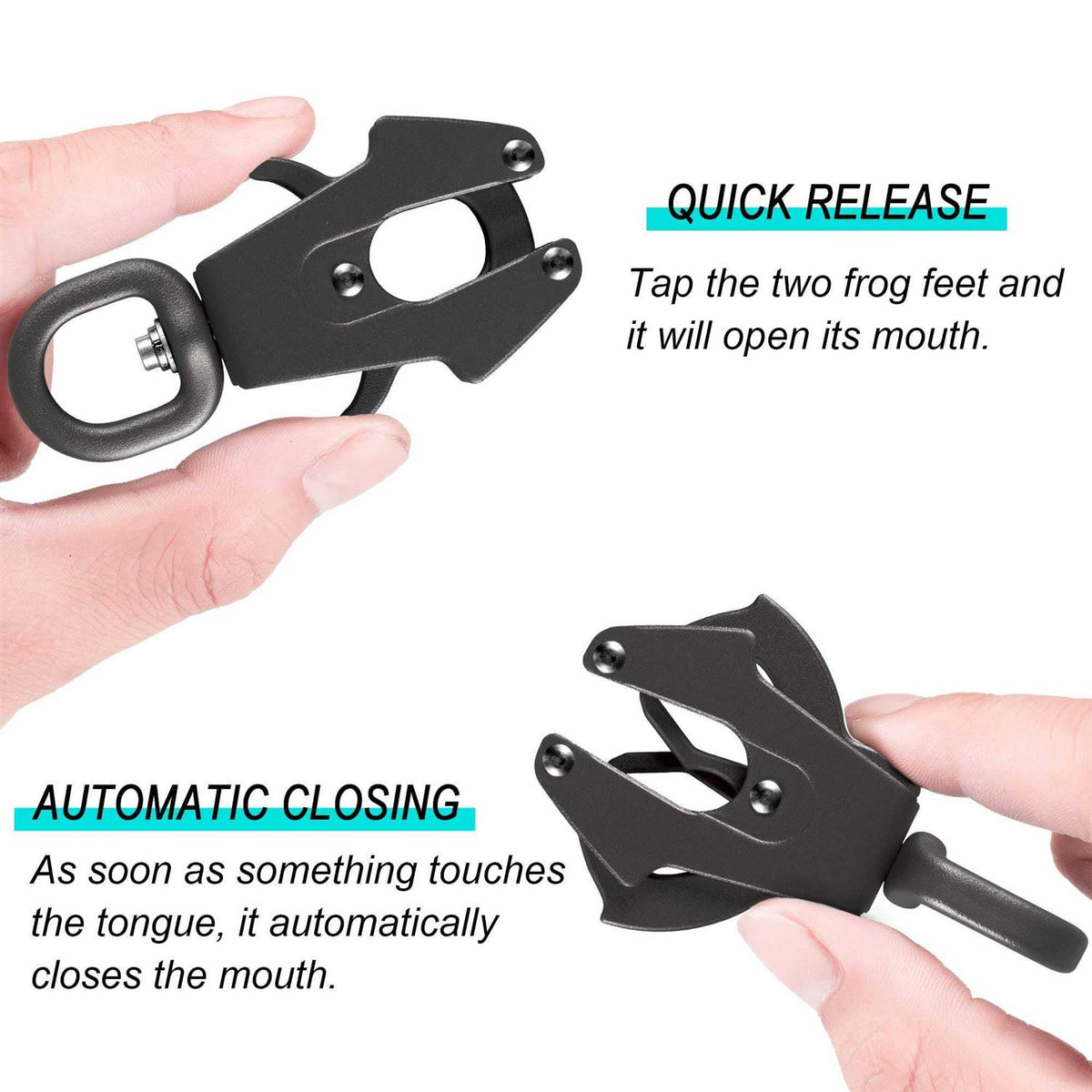 Heavy Duty Reflective Nylon Dog Leash with Locking Clip W4192