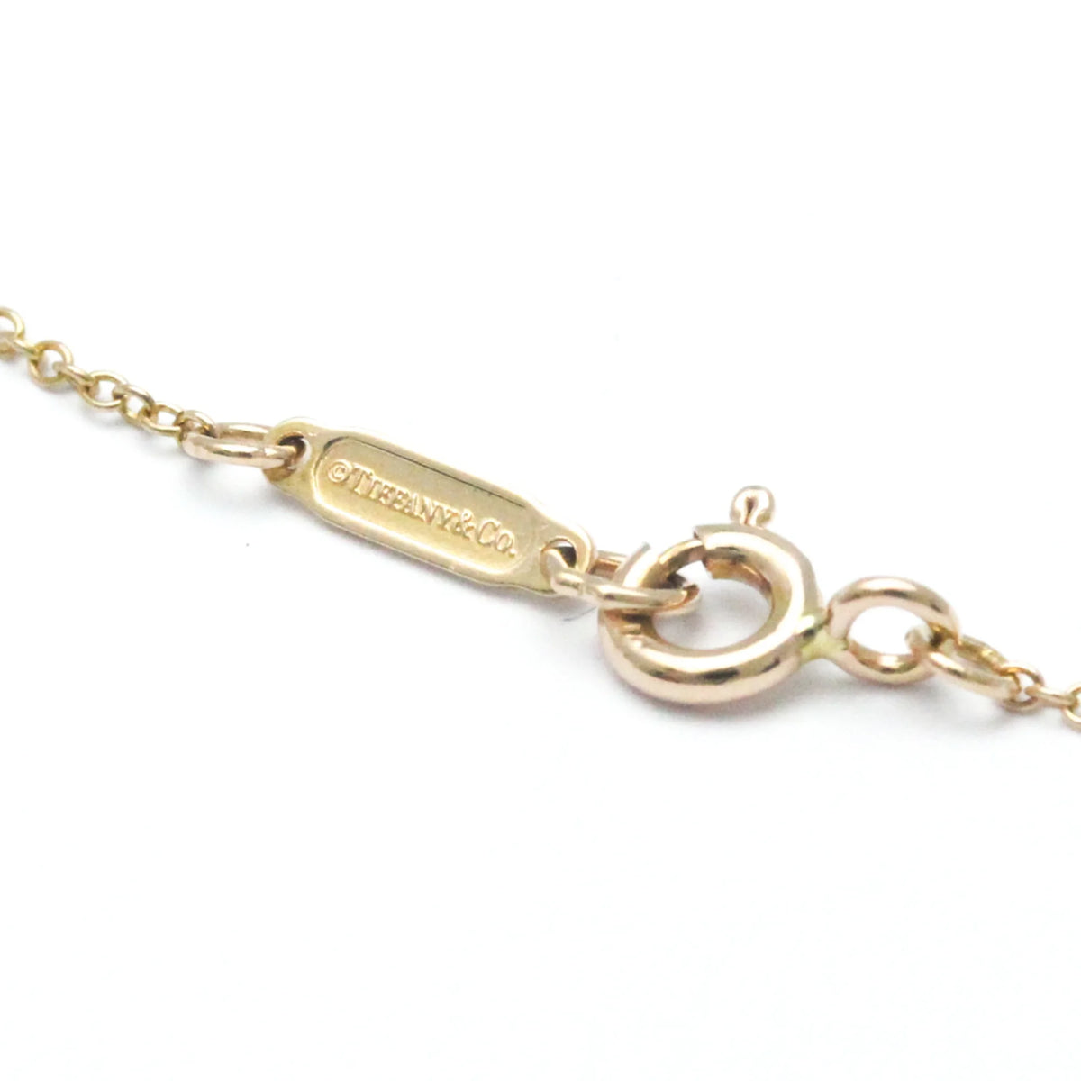 Pink Gold Diamond Pendant Necklace L20346
