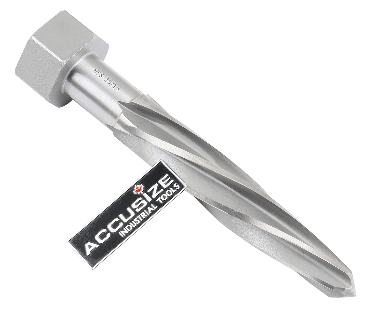 15/16 inch Hss Spiral Flutes Bridge Reamer, Pack of 2 I73386