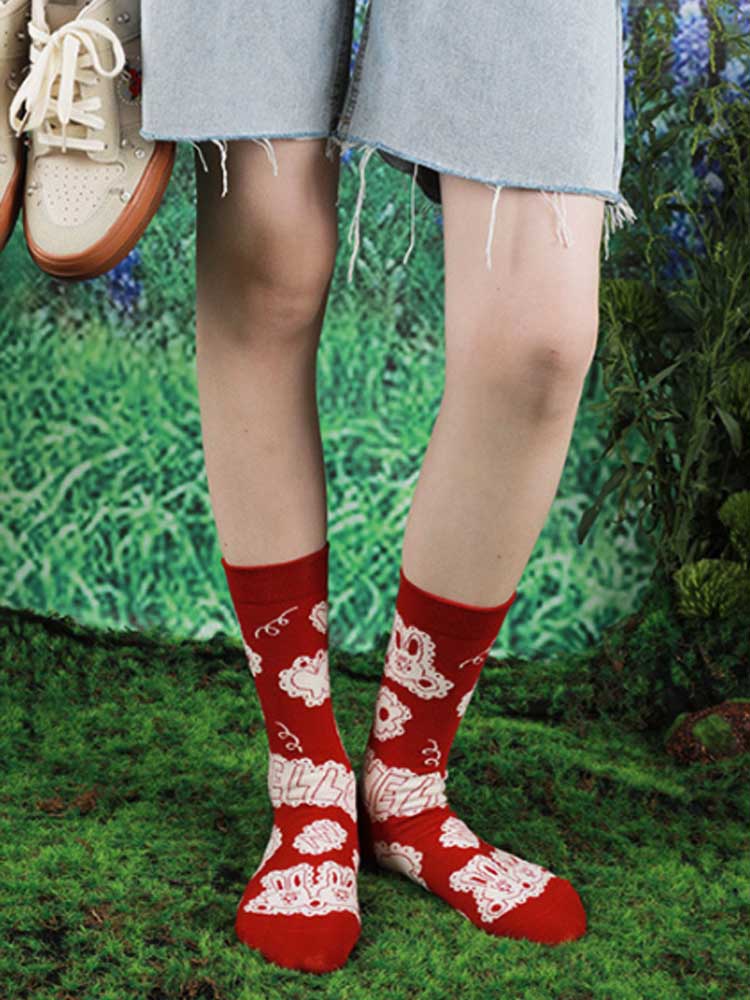 Mid-Calf Socks R811