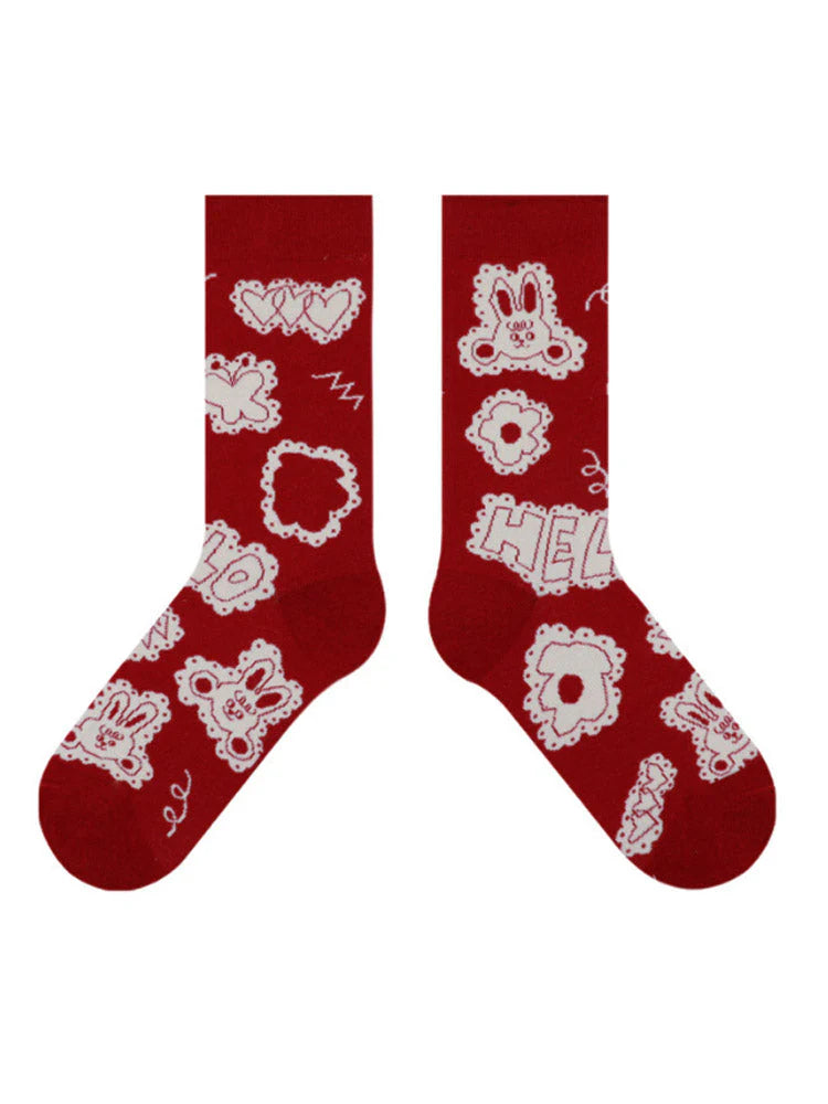 Mid-Calf Socks R811