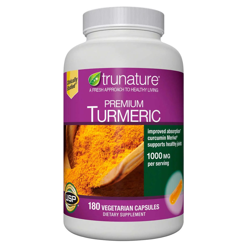 180 Vegetarian Capsules Turmeric E9119