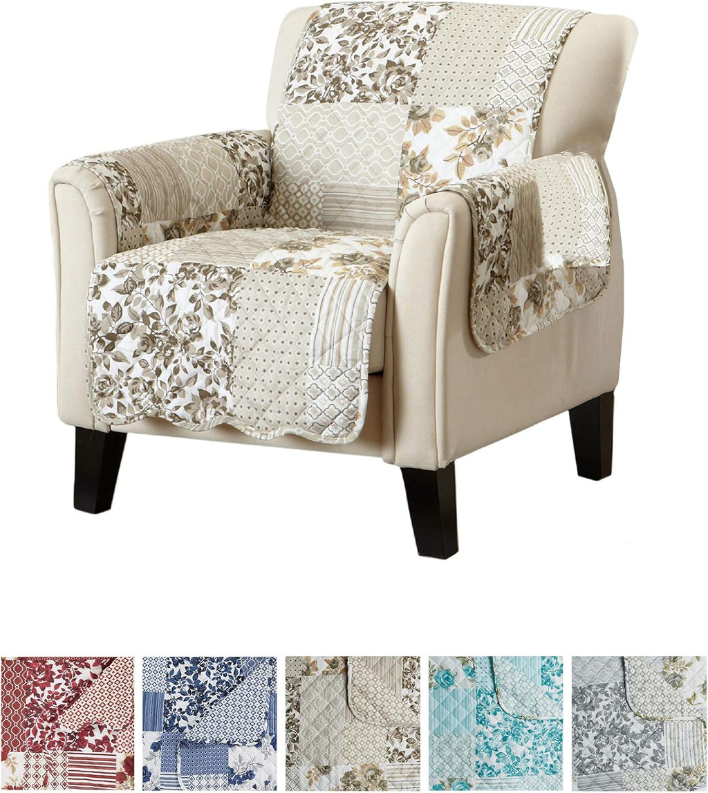 Navy Stain Resistant Chair Cover O437