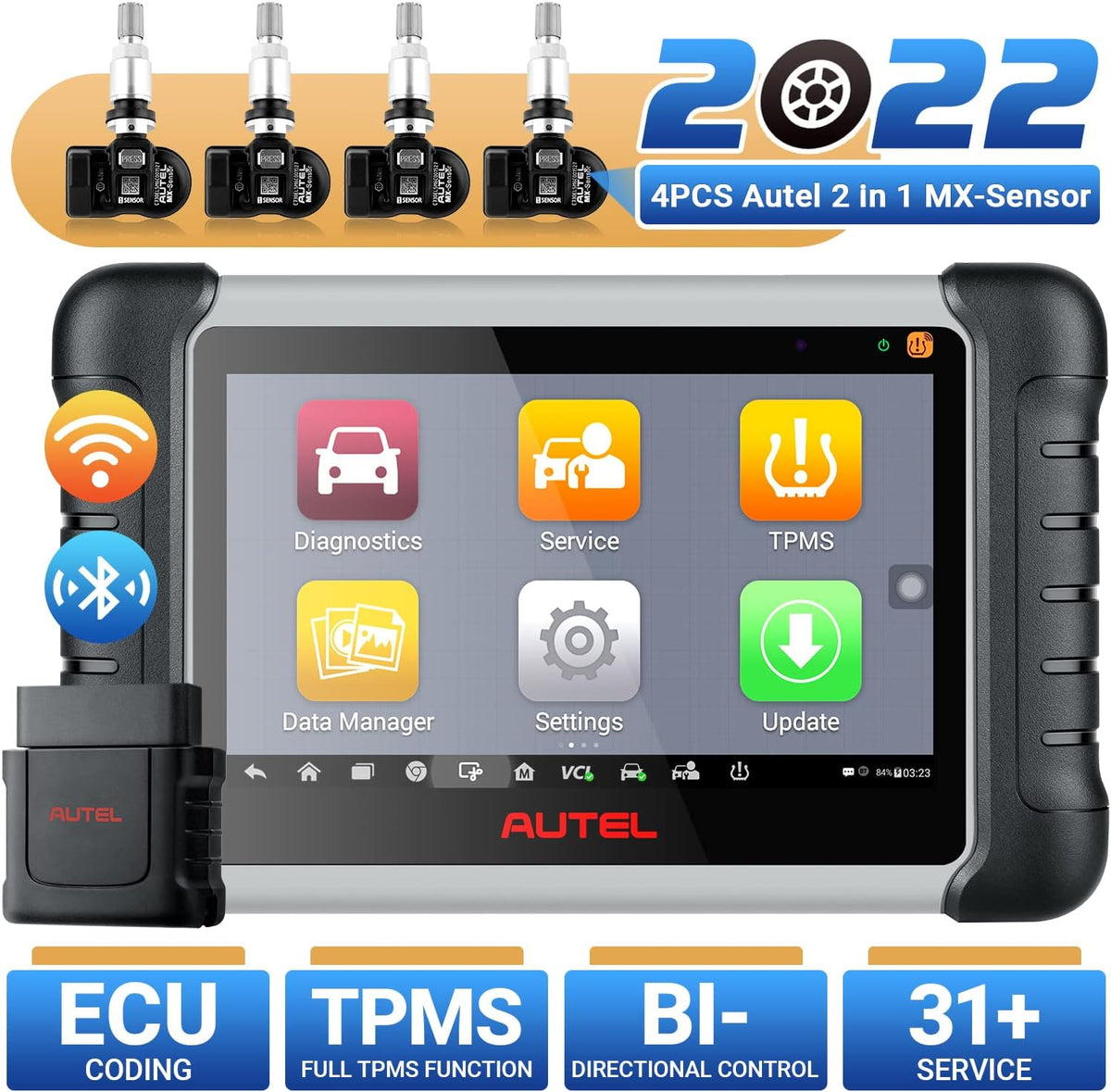 Bi-Directional Control 31+ Service All System Diagnostics Scanner P485569