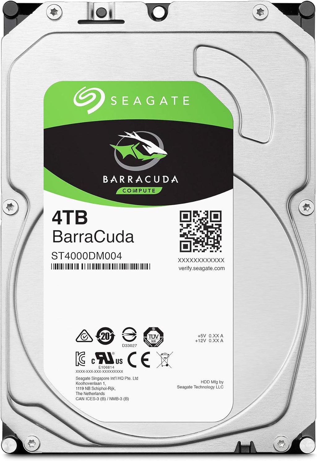 4TB Internal Hard Drive HDD 3.5 Inch Sata 6 Gb/s 5400 RPM 256MB Cache A43821