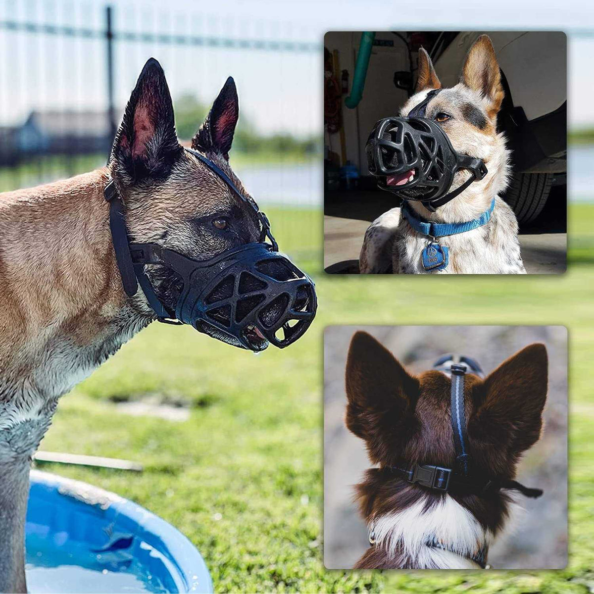 Breathable Basket Dog Muzzle I587654