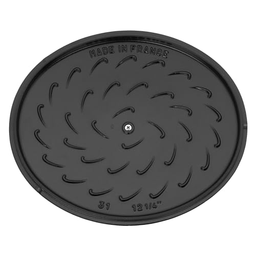 White Cast Iron Shallow Oval Dutch Oven X595857