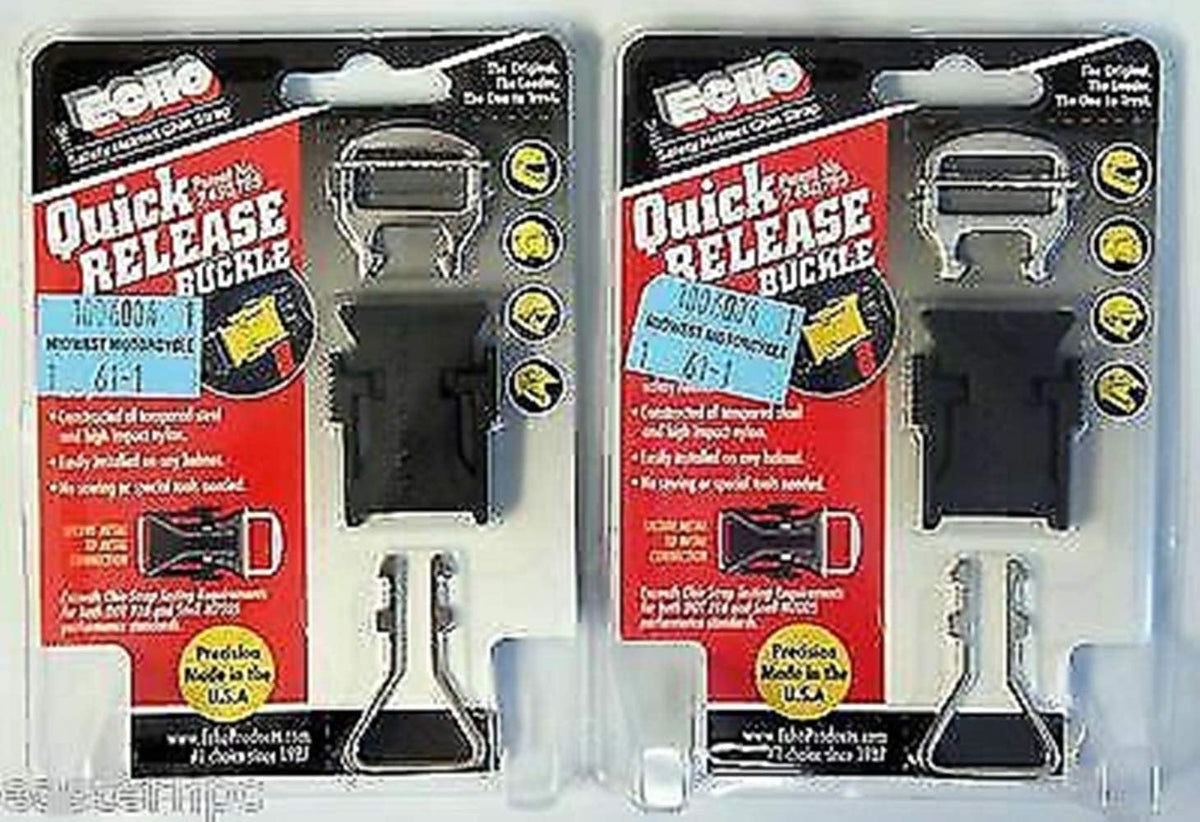 2 Pcs Quick Release Buckle Helmet Chin Strap Z638