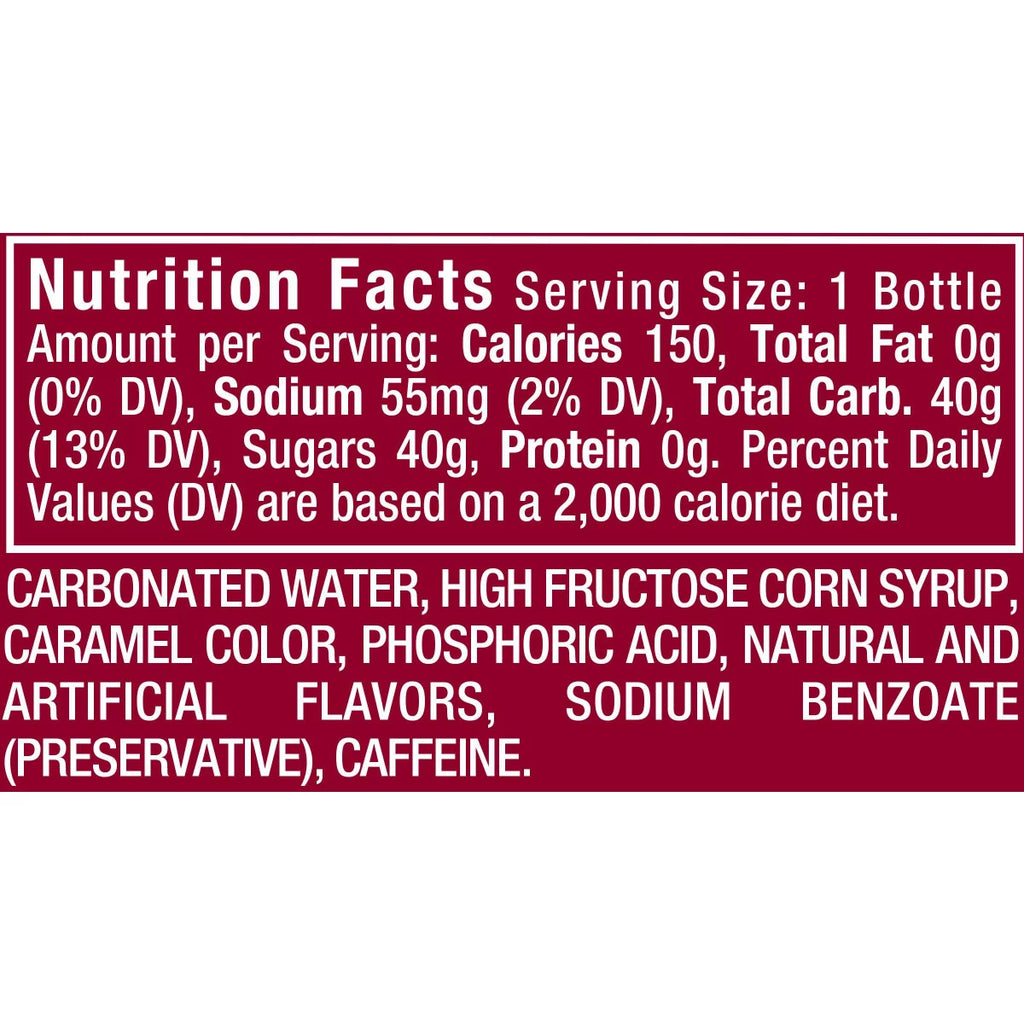 12 fl oz Glass Bottle Soda V291
