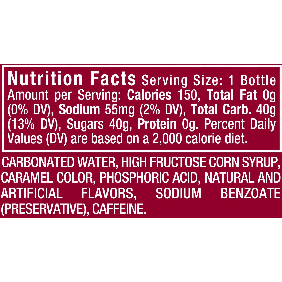 12 fl oz Glass Bottle Soda V291
