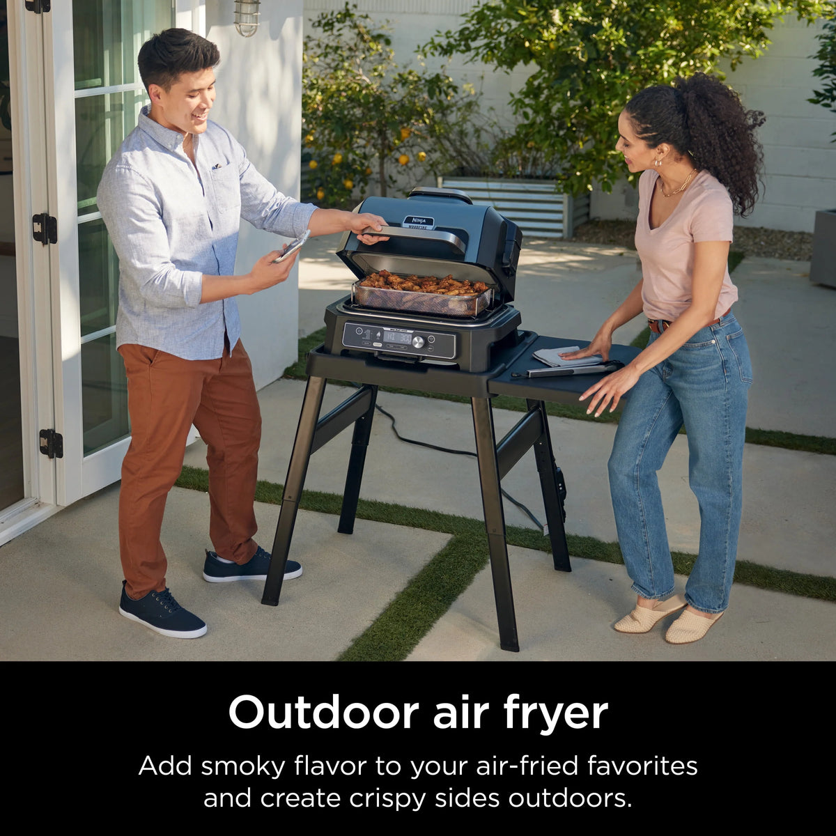 Outdoor 7-in-1 Grill & Smoker S341424