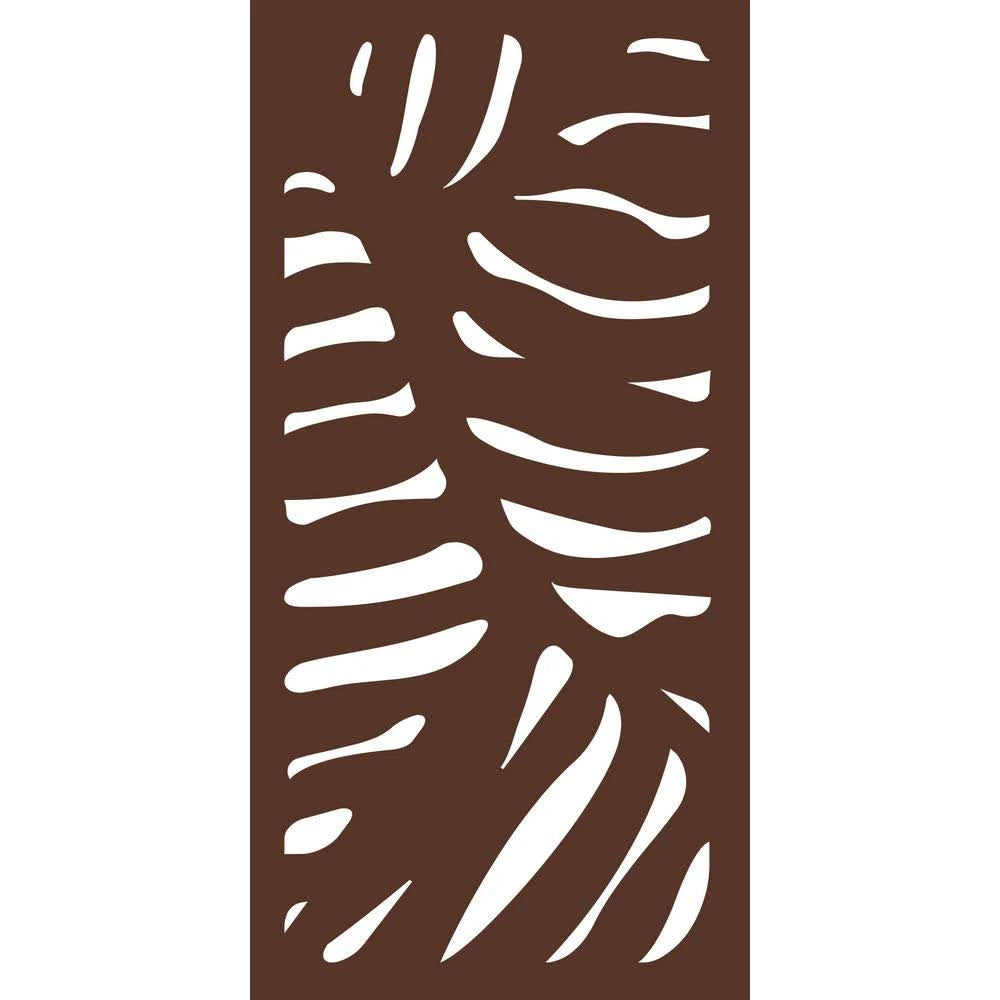 Decorative Screen Panel 2 x 4 Espresso 80% Privacy X3910