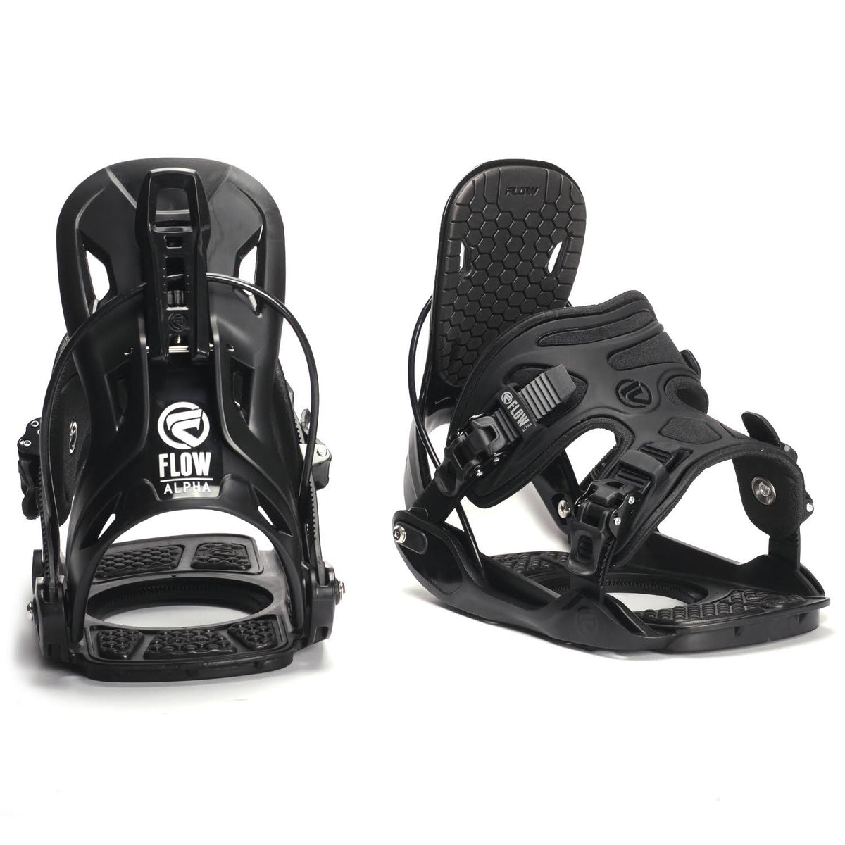 Black Snowboard Bindings P92558