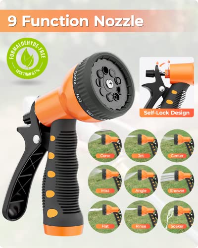 Garden Hose Reel, 1/2 in x 100 ft Wall Mounted, Grey L579