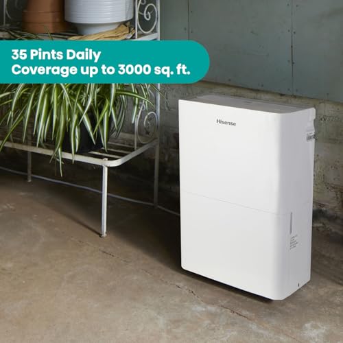 25-Pint Portable Dehumidifier in White P7219