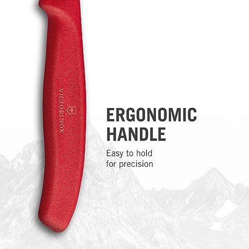 Red Set of 6 Swiss Classic Knife Set U31457
