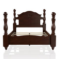 Solid Wood California King Bed in Brown H818250