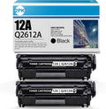 12A Toner Cartridge Replacement (2-Pack Black) F349