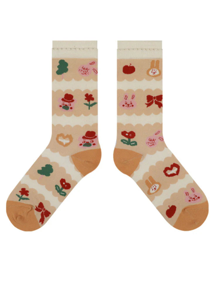 Mid-Calf Socks R811