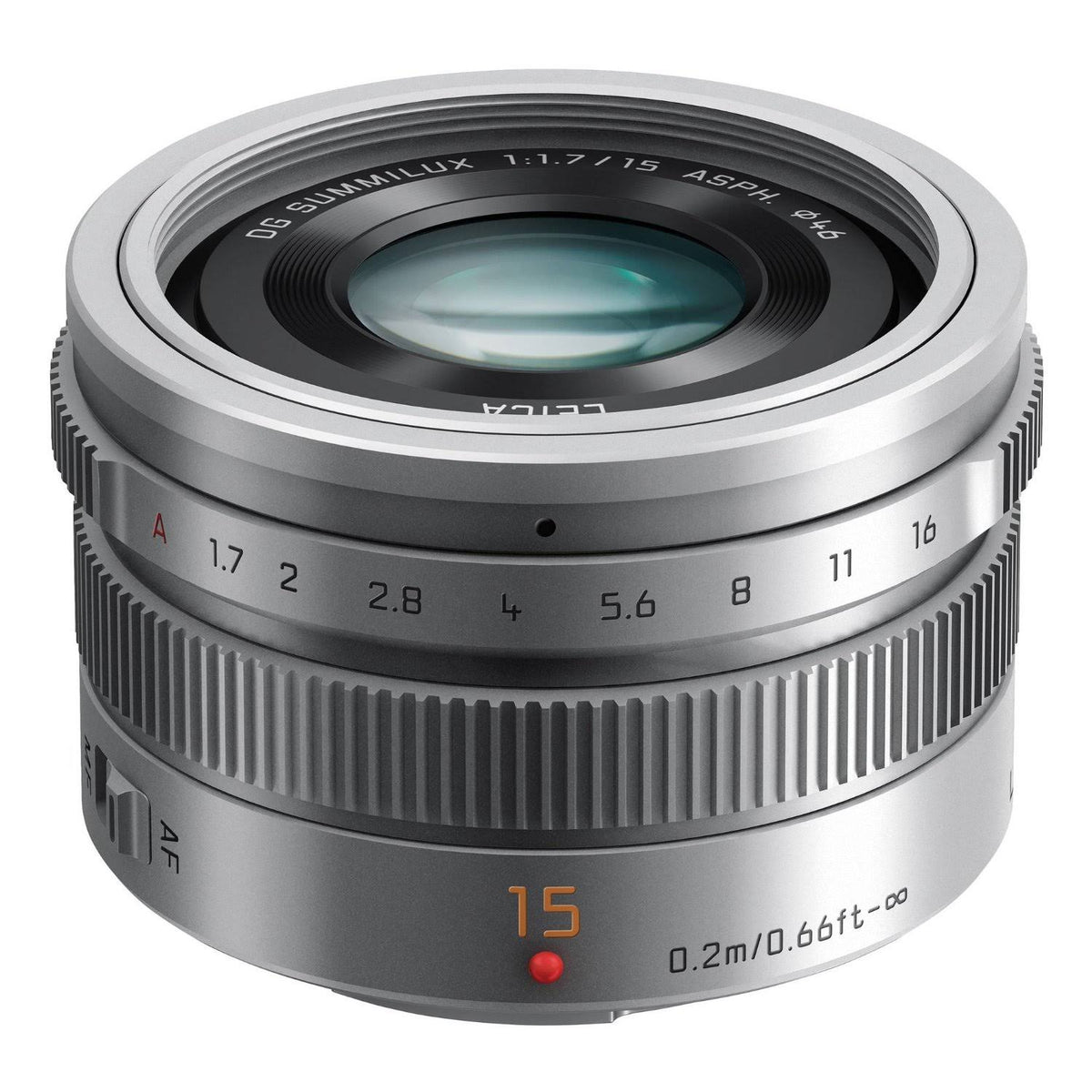 15mm f/1.7 Lens (Silver) I234310