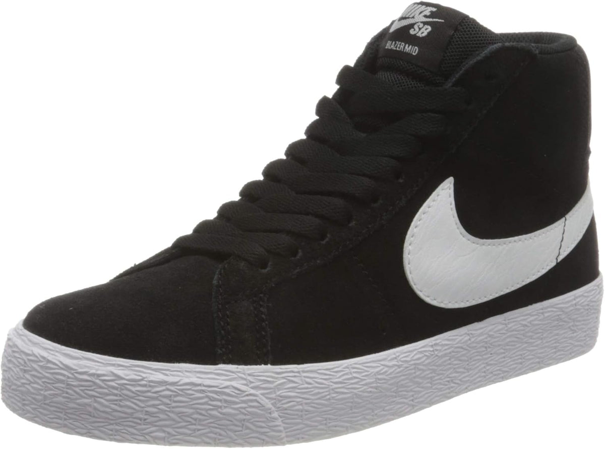Black/White Mid Top Sneakers D6945