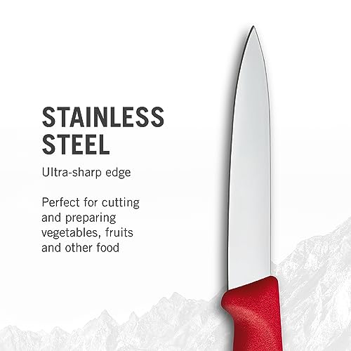 Red Set of 6 Swiss Classic Knife Set U31457
