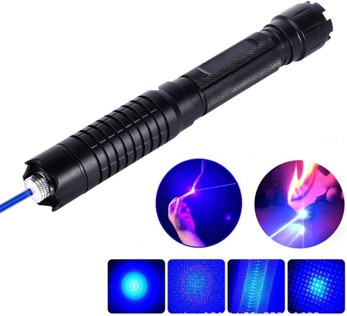Blue Green High Power Flashlight E370