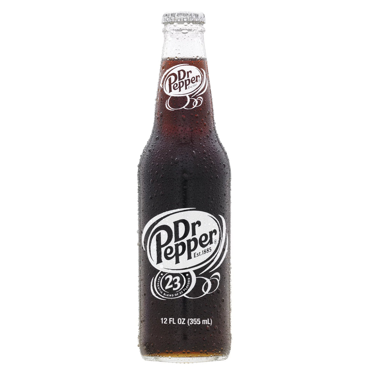 12 fl oz Glass Bottle Soda V291