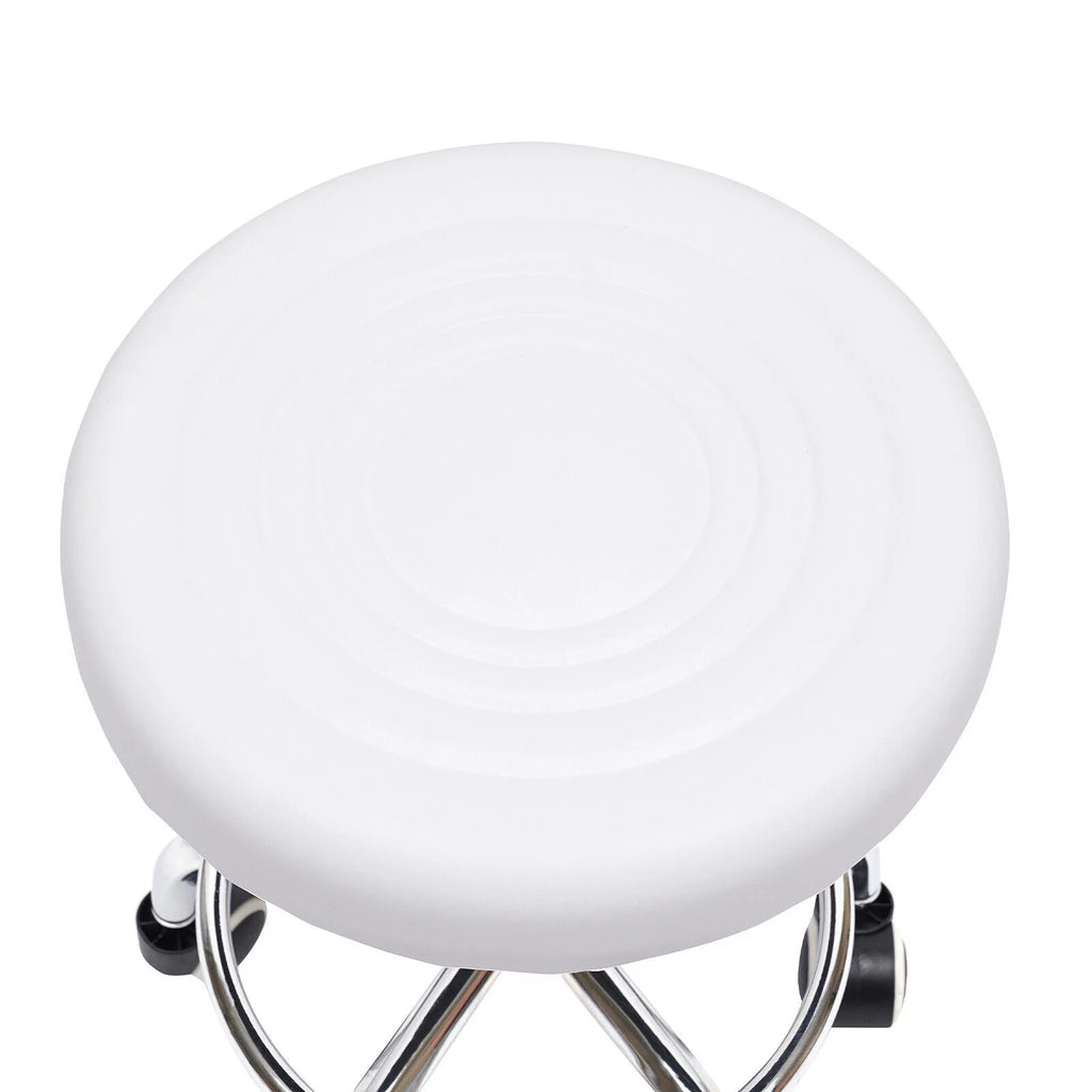 Adjustable Rolling Swivel Salon Stool with 5 Wheels V22838