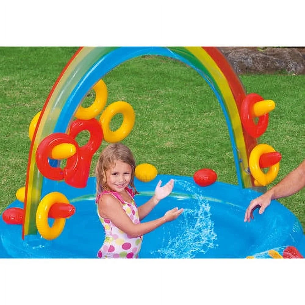 Rainbow Slide Inflatable Pool E1514
