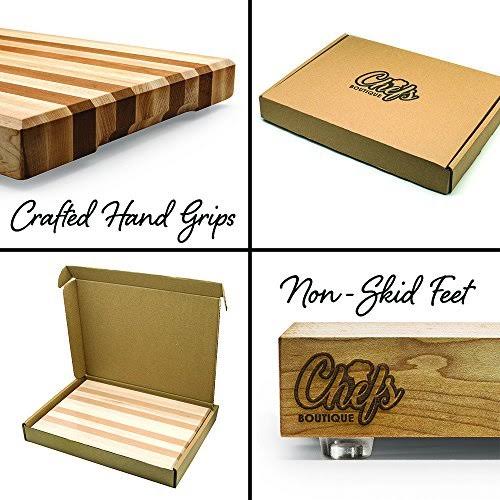 Maple & Cherry Hardwood Cutting Board (16x12) T83975