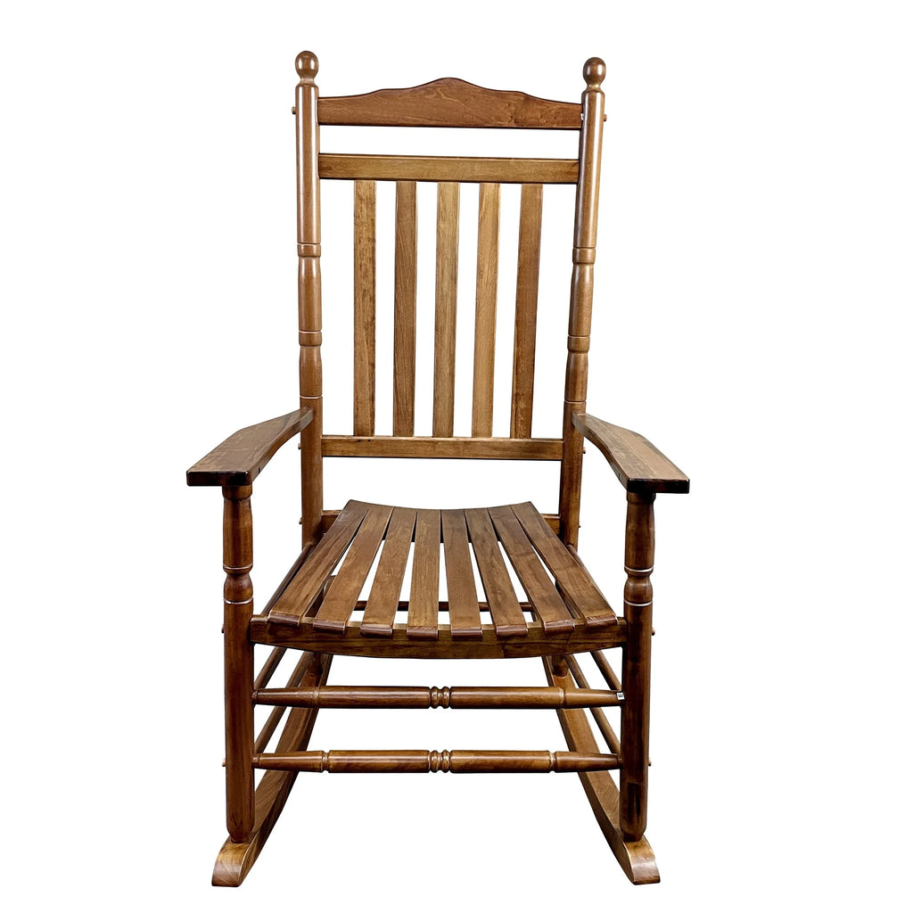 Wooden High-Back Rocking Chair S861