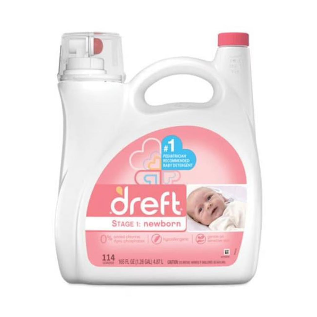Ultra Laundry Detergent, Baby Powder Scent, 165 Oz Bottle, 4/carton Y893584