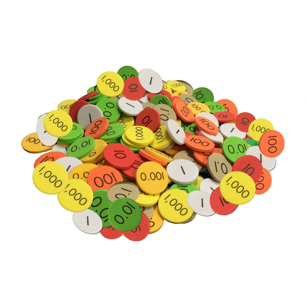 Place Value Disc 7 Value 2100 Set X261643