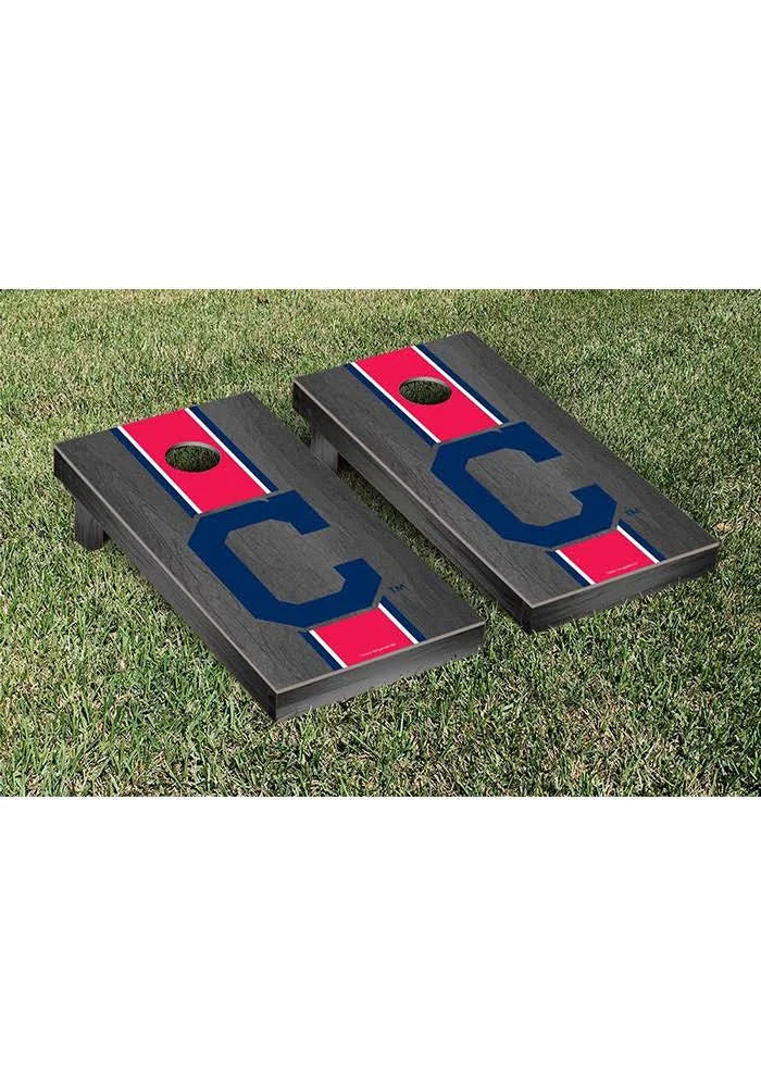 Onyx Stained Stripe Cornhole Game Set P8089