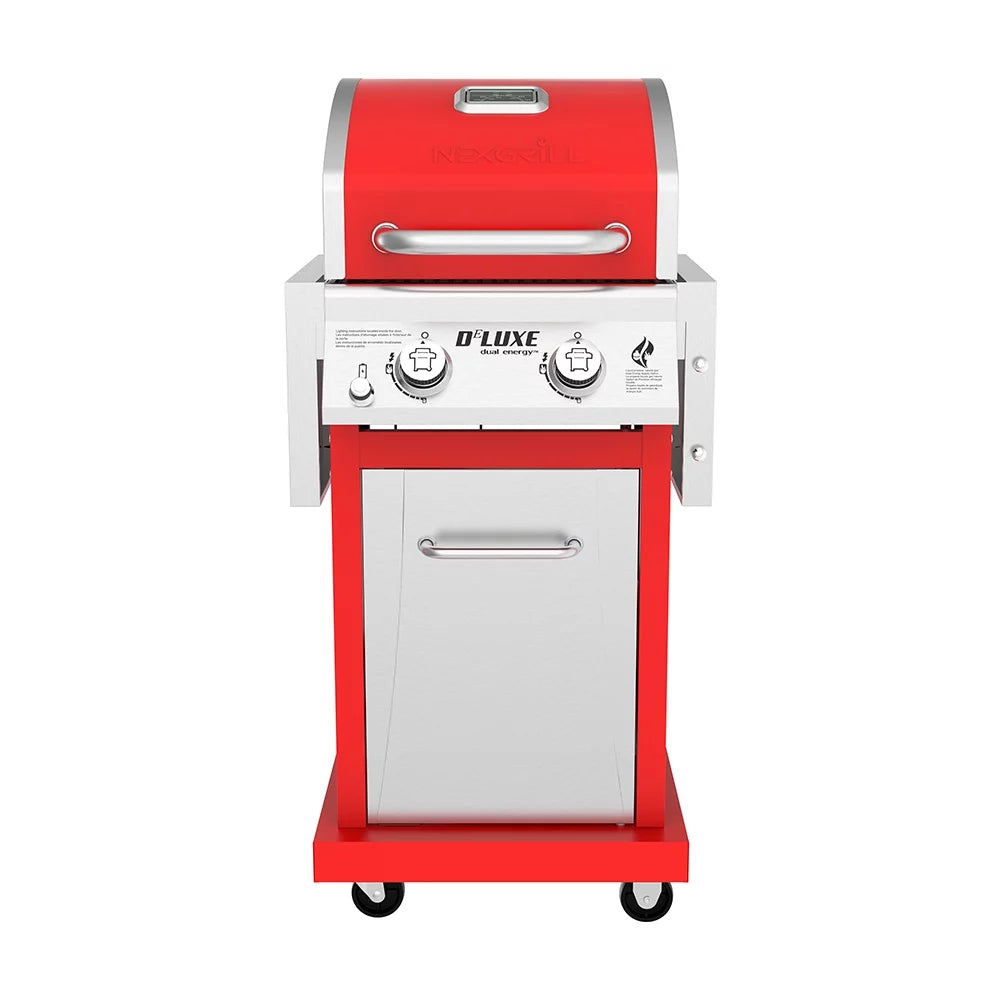 2-Burner Propane Gas Grill with 2 Foldable Shelves G61937