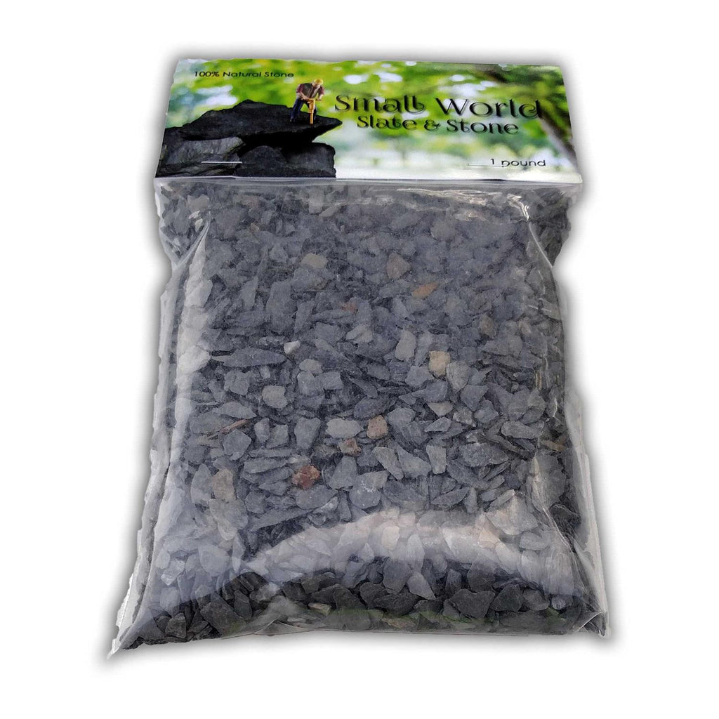 Natural Slate Stone 1/8 to 1/4 inch Slate Gravel B270