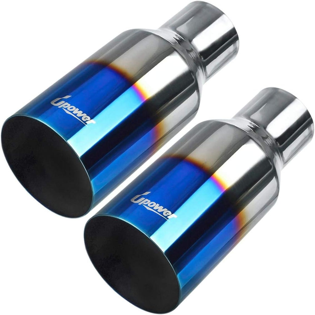 2.5" to 4" 304 Stainless Steel Exhaust Tip Pack of 2 P952675