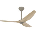 60 Ceiling Fan with Natural Bamboo Blades and Satin Nickel Finish W6830