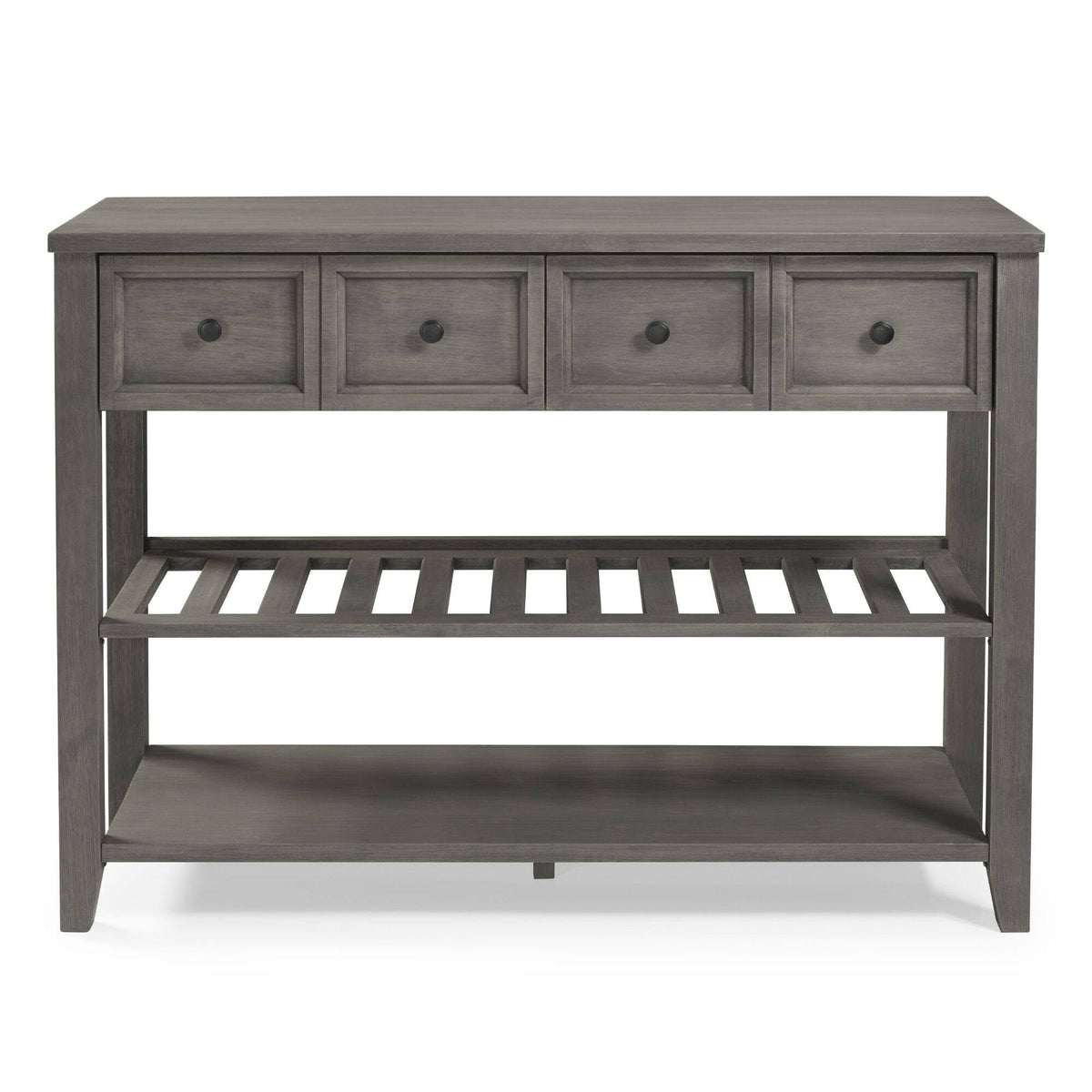 Solid Wood 2-Drawer Buffet V685236