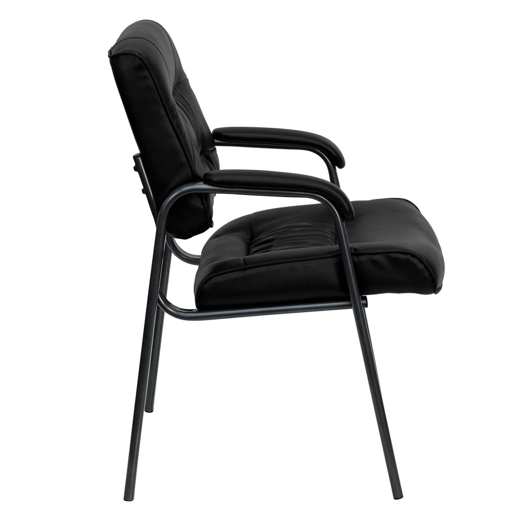Leather Blend Reception Chair H93554