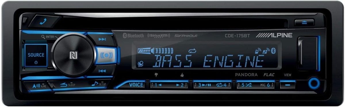 CD Receiver with Bluetooth Wireless Technology and Satellite Radio Tuner K566