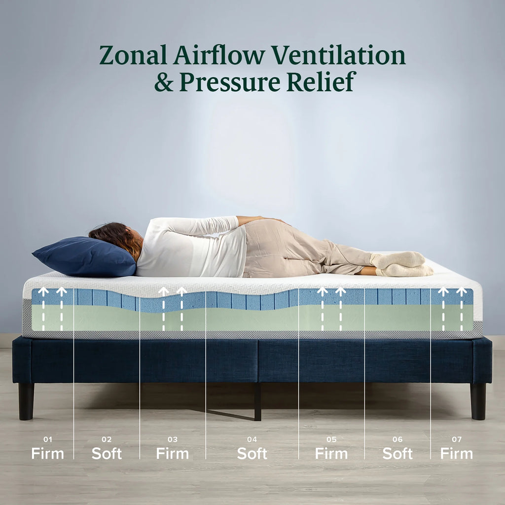 Queen Cooling Gel Memory Foam Mattress Z70097