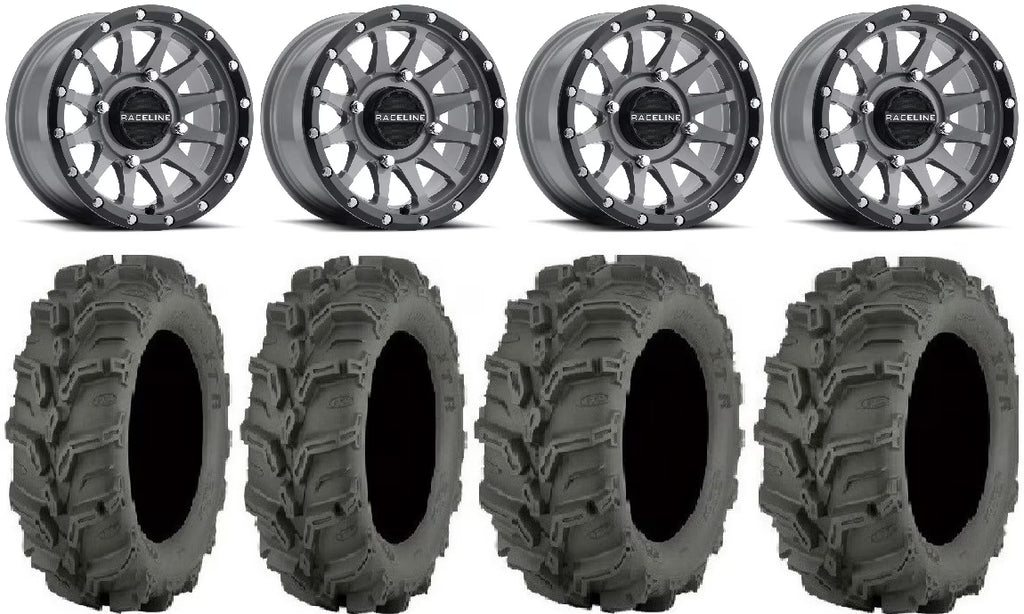 14" Grey Wheels 27" Mud Lite XTR Tires H290